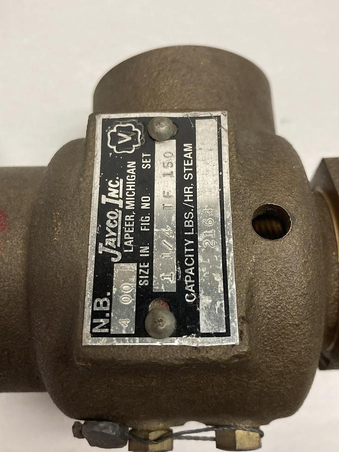 Used Jayco,TF-150,Relief Valve 1-1/4 Inch