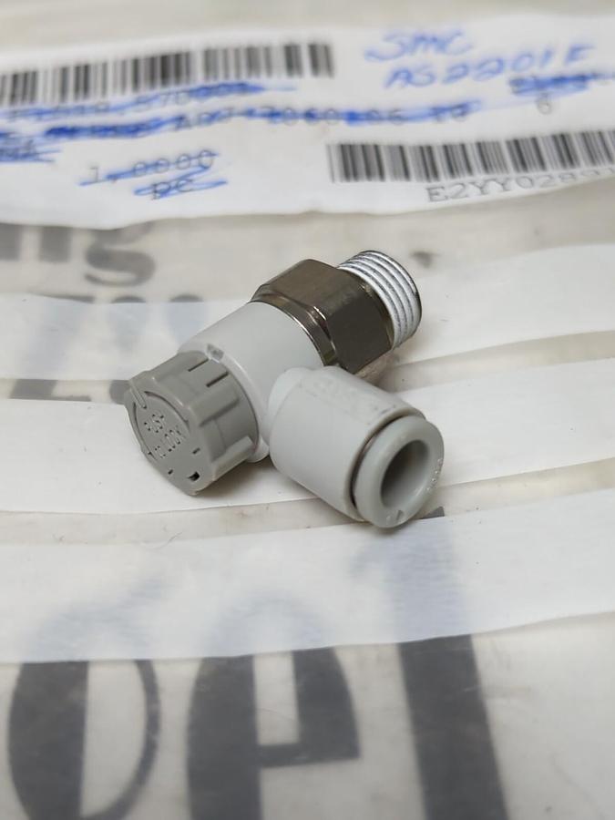 SMC,AS2201F,SPEED CONTROL AIR FITTING NOS