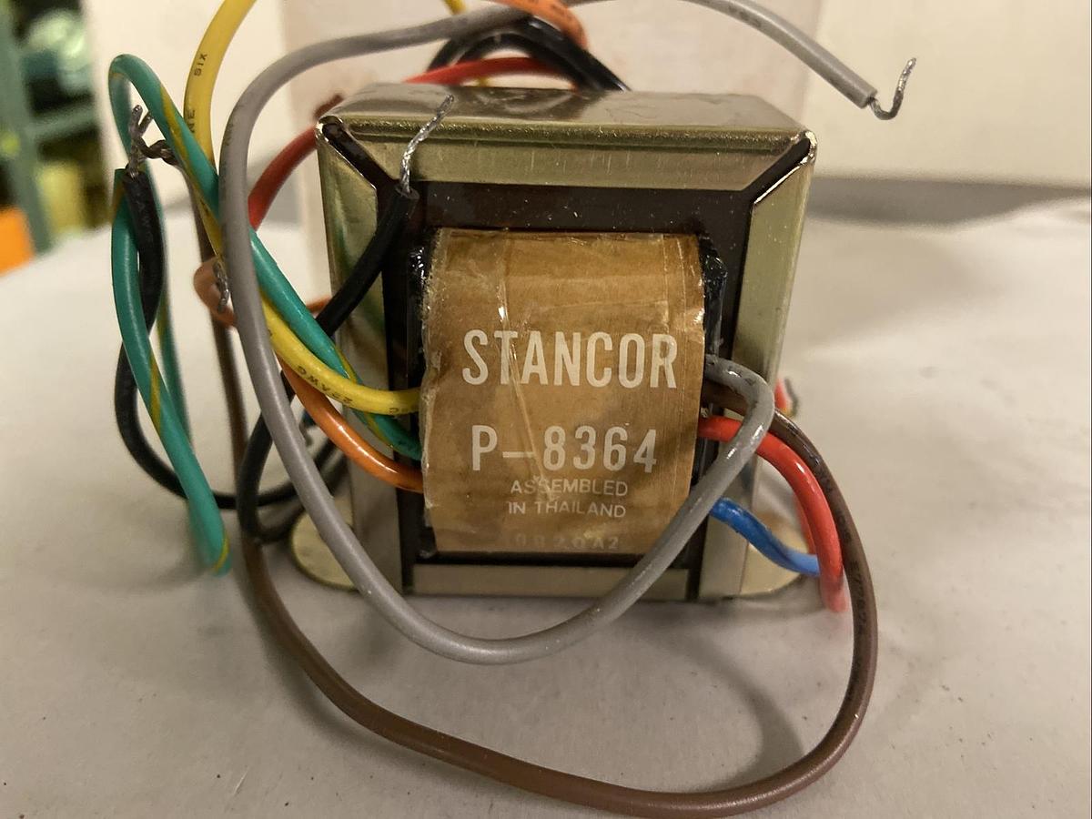 STANCOR,P-8364,Control Transformer Input 117V Output 12V