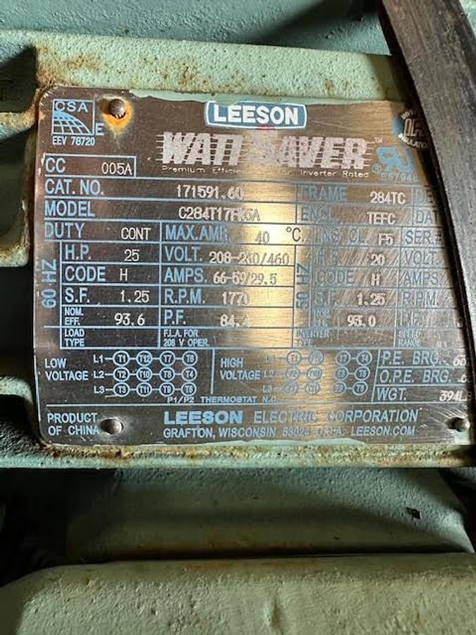 Used Leeson 284TC