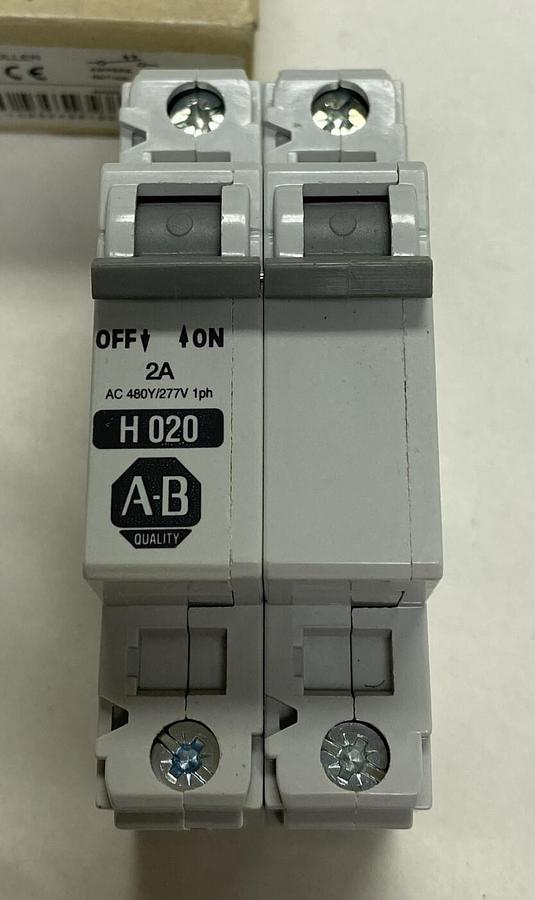 Used ALLEN BRADLEY,1492-CB2H020,MANUAL MOTOR CONTROLLER NEW