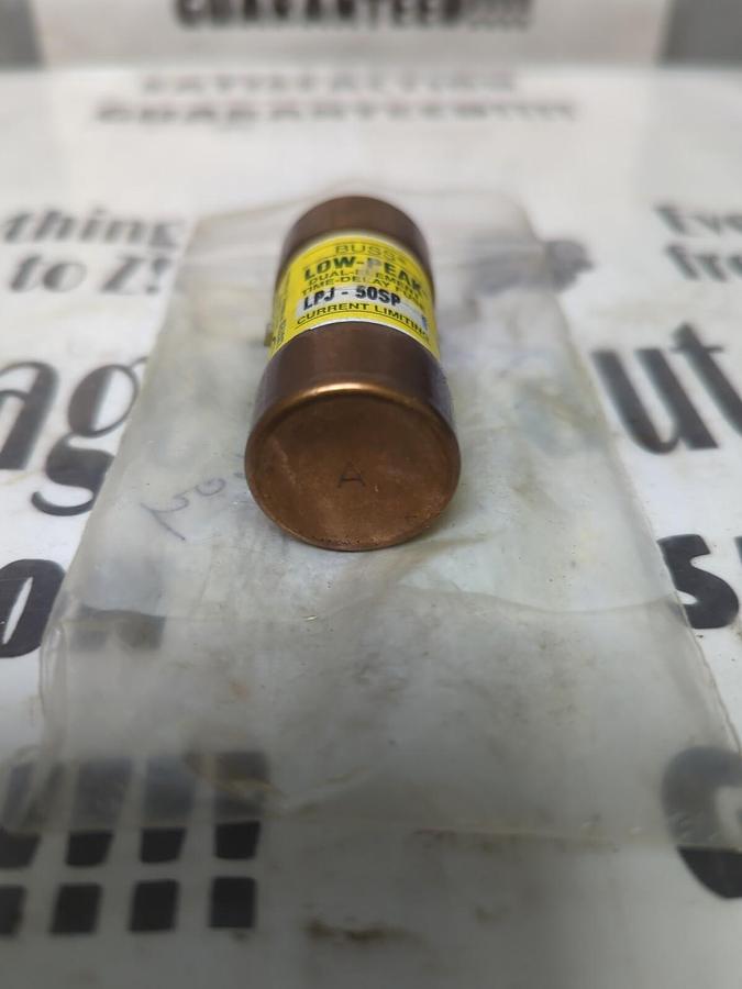 COOPER BUSSMANN,LPJ-50SP,LOW-PEAK TIME DELAY FUSE NOS