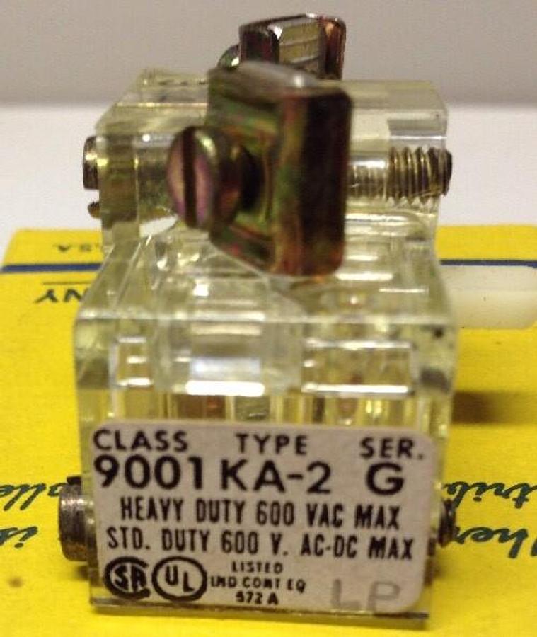 Square D,KS-2,Series G Heavy Duty Contact Block 88001 LP LOT OF 3