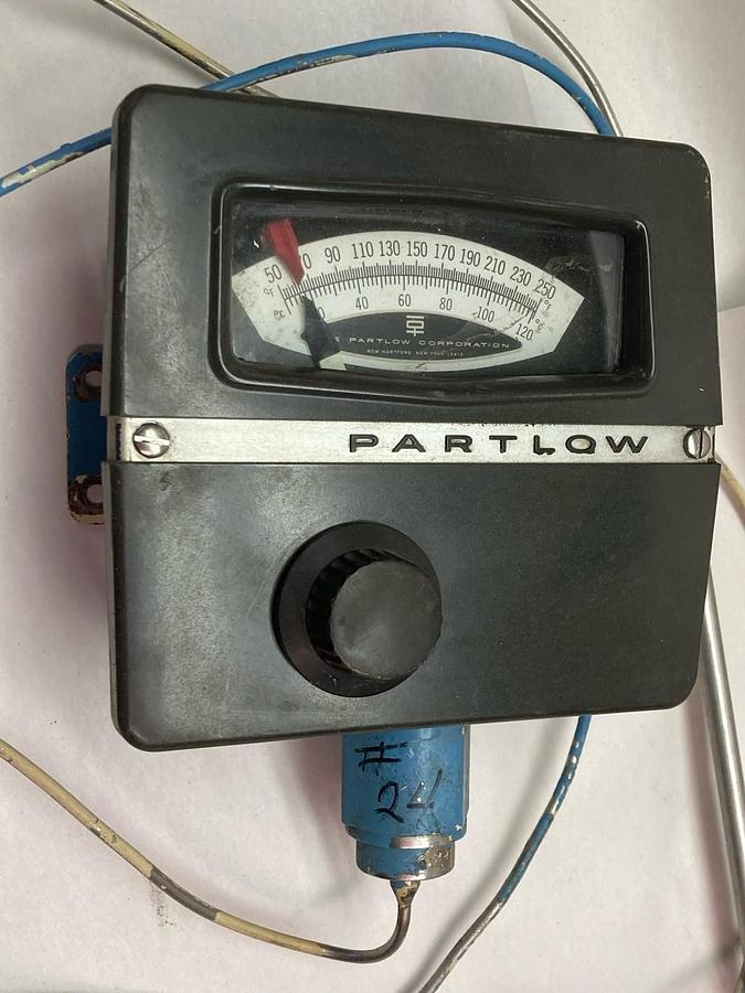 Used Partlow,Model MF7,Temperature Controller