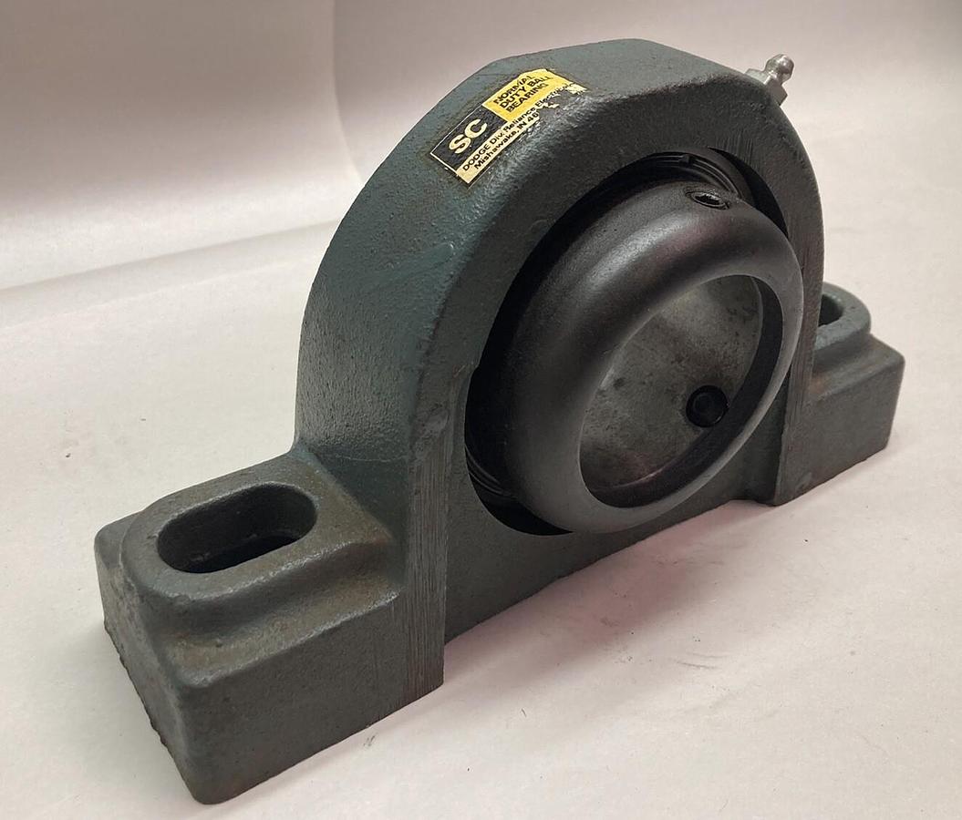 Used Dodge,SC-1,Normal Duty Pillow Block Ball Bearing 124078