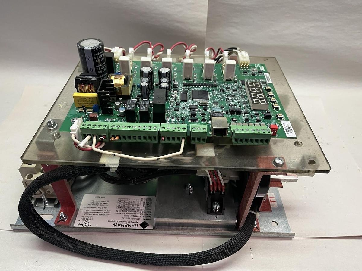 Used BENSHAW,RB2-1-S-065A-12C,OPEN CHASSIS SOFT STARTER 50HP 480V