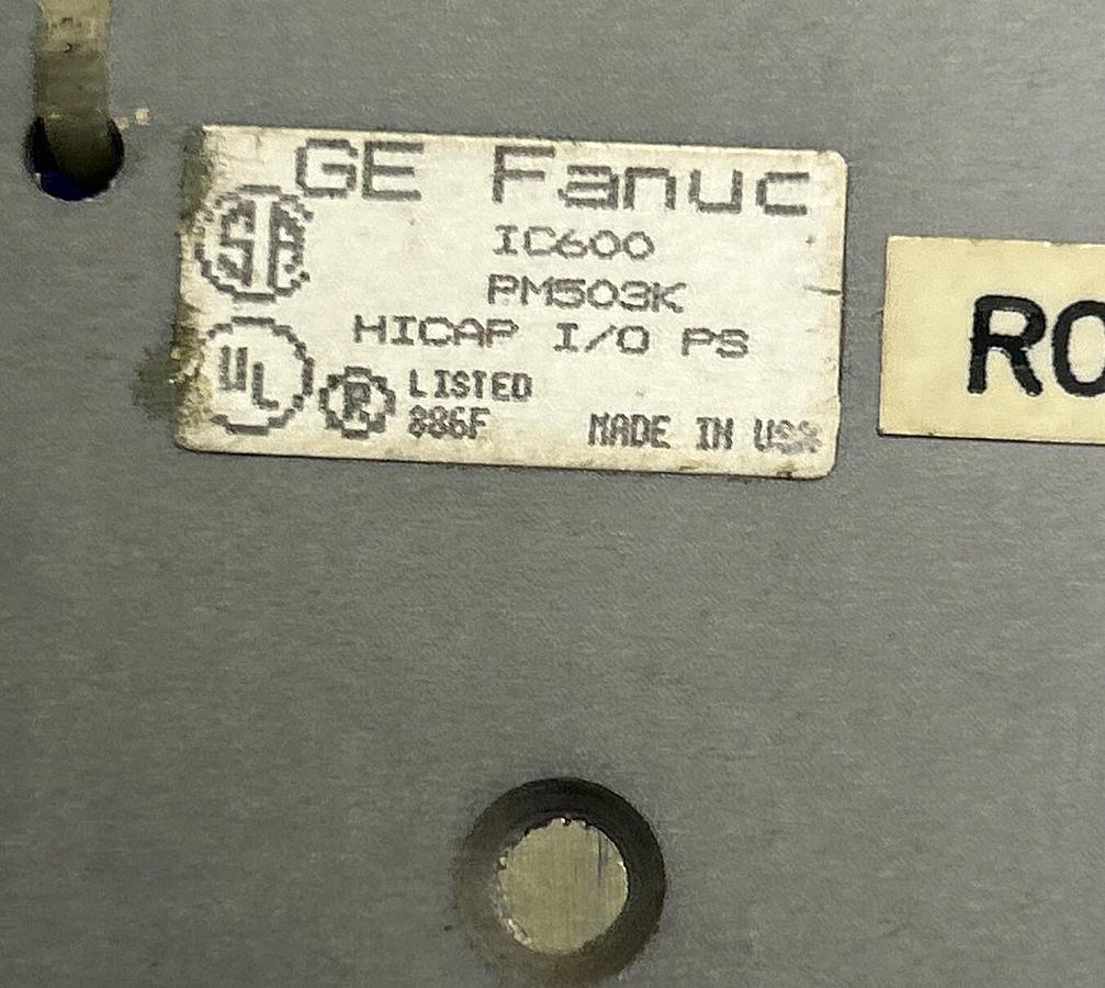 Used GE FANUC,IC600PM503K,PLC POWER SUPPLY
