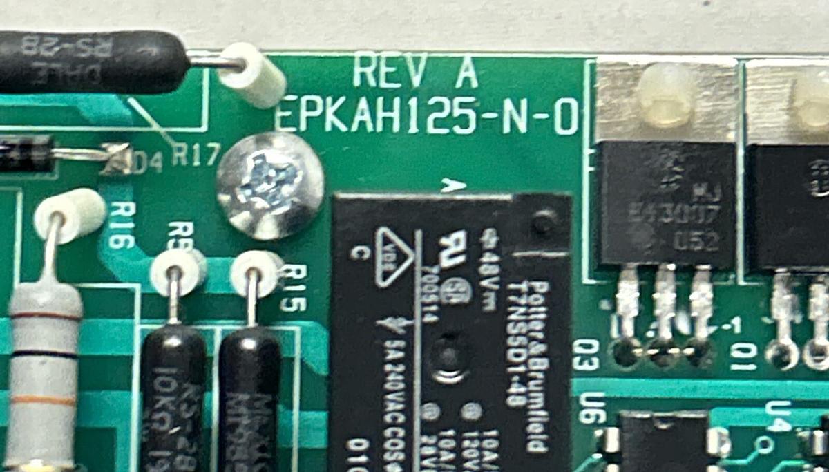 ELECTRO DEVICES,EPKAH125-N-0,REV A ANNUNCIATOR SIGNAL BOARD NOS