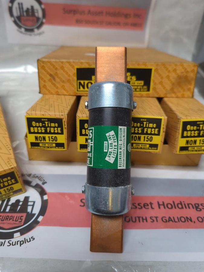 COOPER BUSSMANN,NON-150,ONE-TIME 150 AMP FUSE 5 PACK NOS