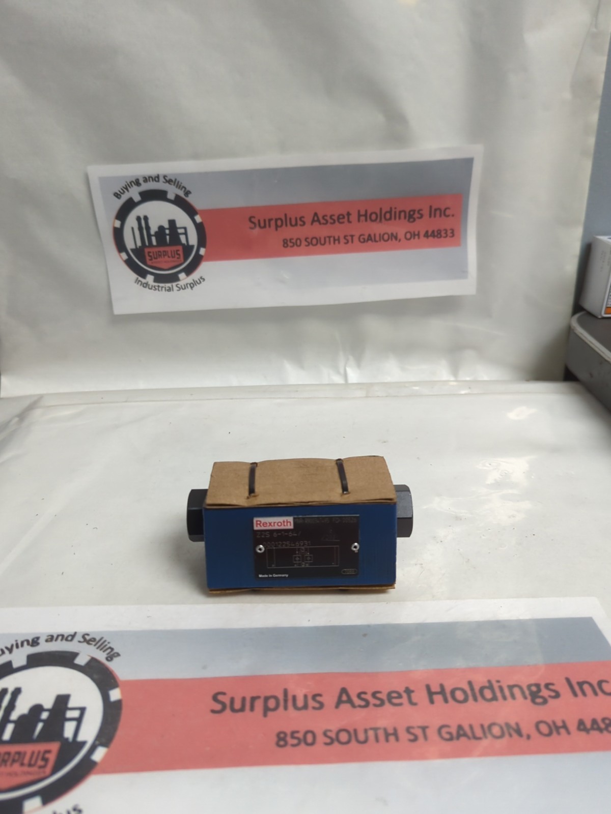 REXROTH,R900347495,STACK CHECK VALVE Z2S 6-1-64/ NOS