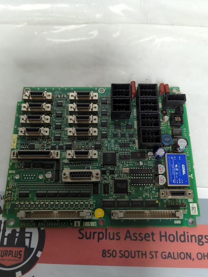 Used MITSUBISHI,HN353B,CIRCUIT BOARD BN638A441G51 PRE-OWNED