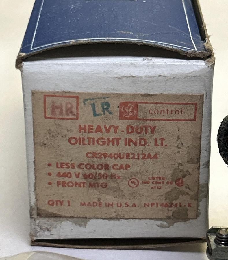 GENERAL ELECTRIC,CR2940UE212A4,INDICATOR LIGHT NOS