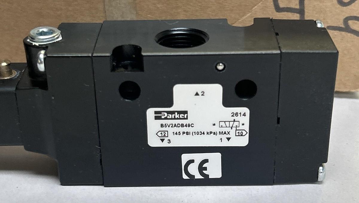 PARKER,B5V2ADB49C,SOLENOID VALVE NOS