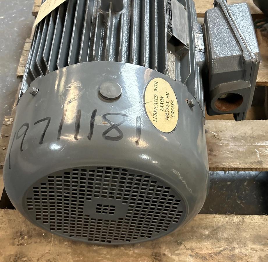 Used WORLDWIDE ELECTRIC,WWEM20-18-256T,MOTOR 20HP 1770RPM 230/460V 3PH 256T FRAME