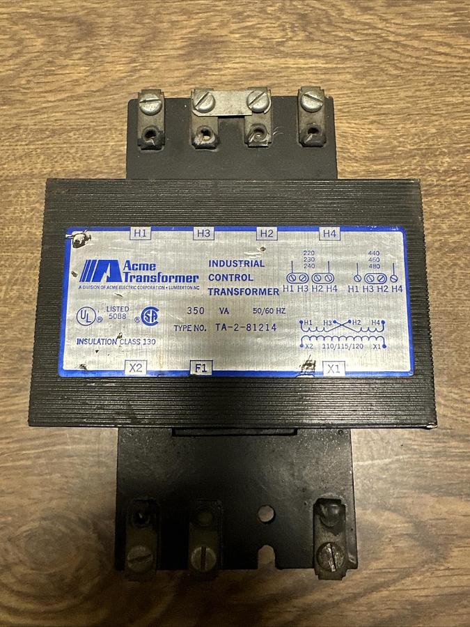 Used Acme,TA-2-81214,Transformer