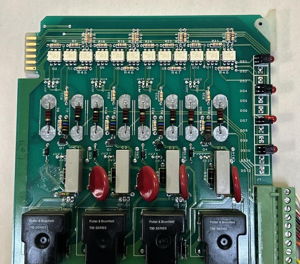 Used TELEMOTIVE,E7207-276,RELAY BOARD ASSEMBLY