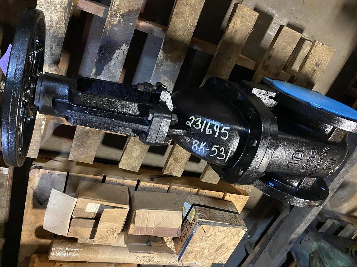 Milwaukee Valve,2885-M-1000,F-2885-M IBBM Gate Valve, 10 inch 125 lb SWP 200 WOG