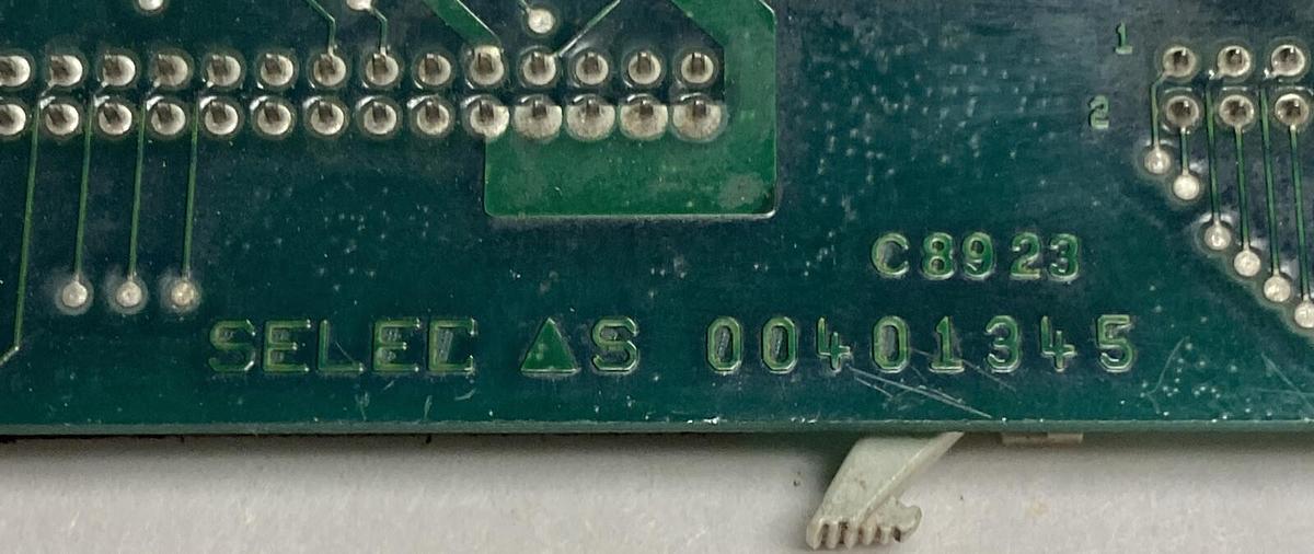 Used Selec,00401345,Control Board
