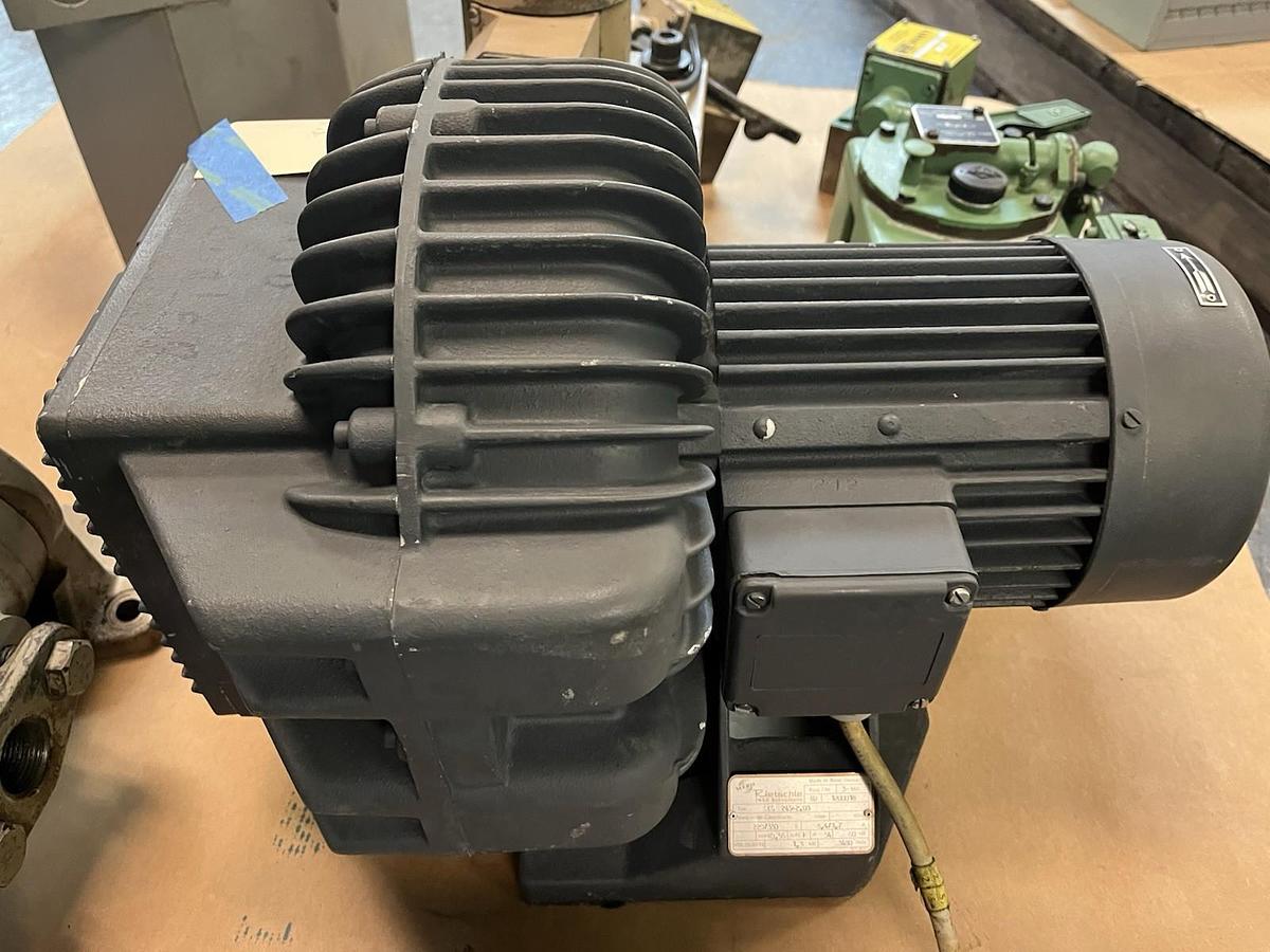 Used RIETSCHLE,SKG-245-20.3,REGENERATIVE VACUUM BLOWER 89-1200018 3PH 1.3kW 3400RPM