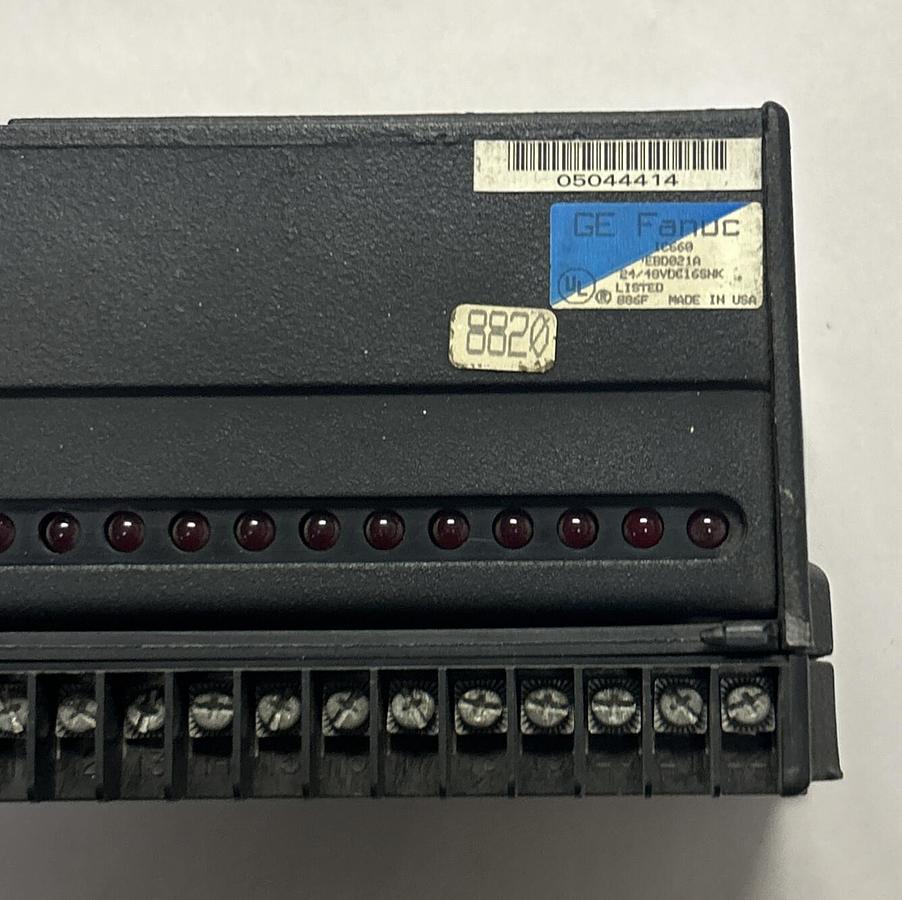 Used GE FANUC,IC660EBD021A,GENIUS BLOCK