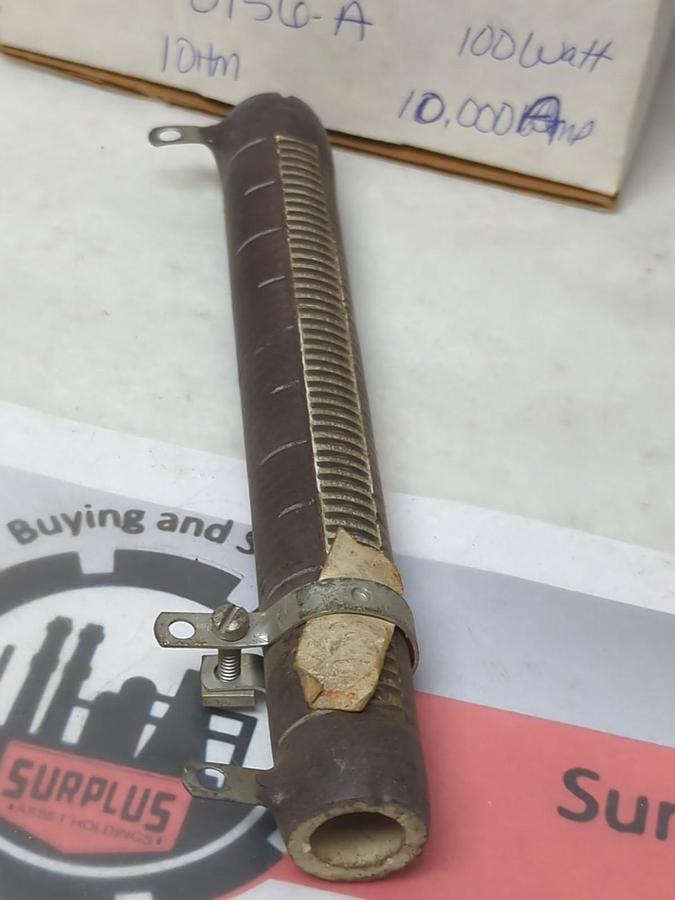 Used OHMITE,0956-A,RESISTOR 100W 10,000 OHMS LOT OF 4 PRE-OWNED