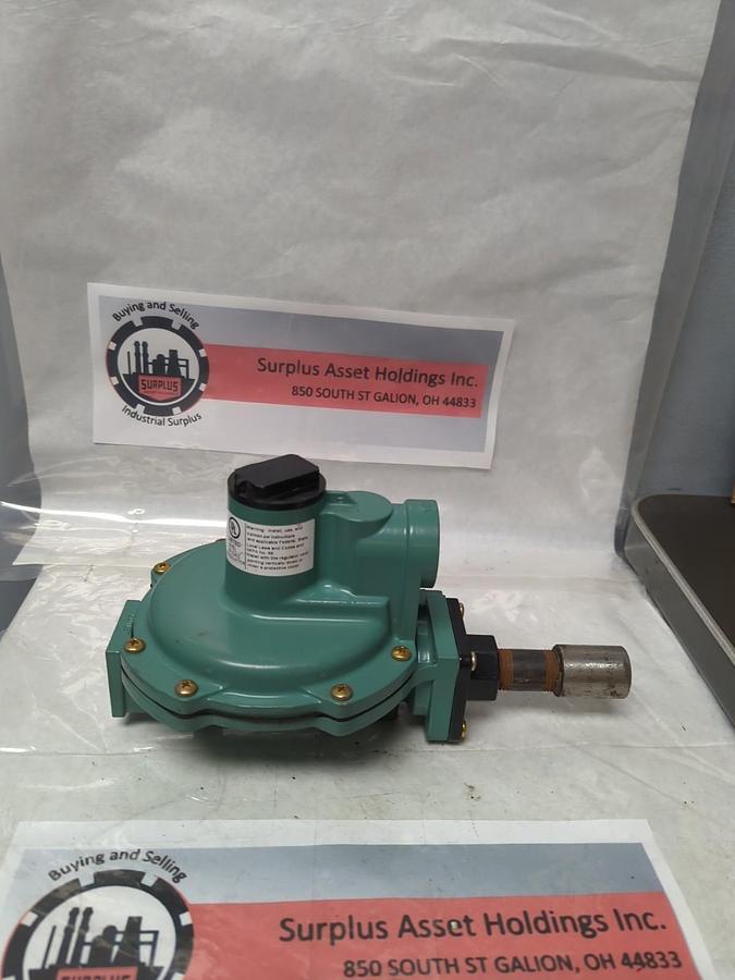 Used FISHER,R622-BCF,PRESSURE REGULATOR ORFICE 7/32 INCH 10 PSI PRE-OWNED