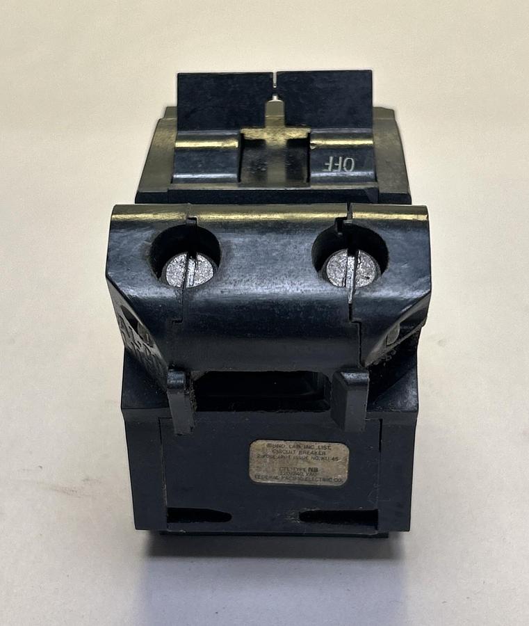 Used FEDERAL PACIFIC,NB2100,CIRCUIT BREAKER 100A 120/240V 2P