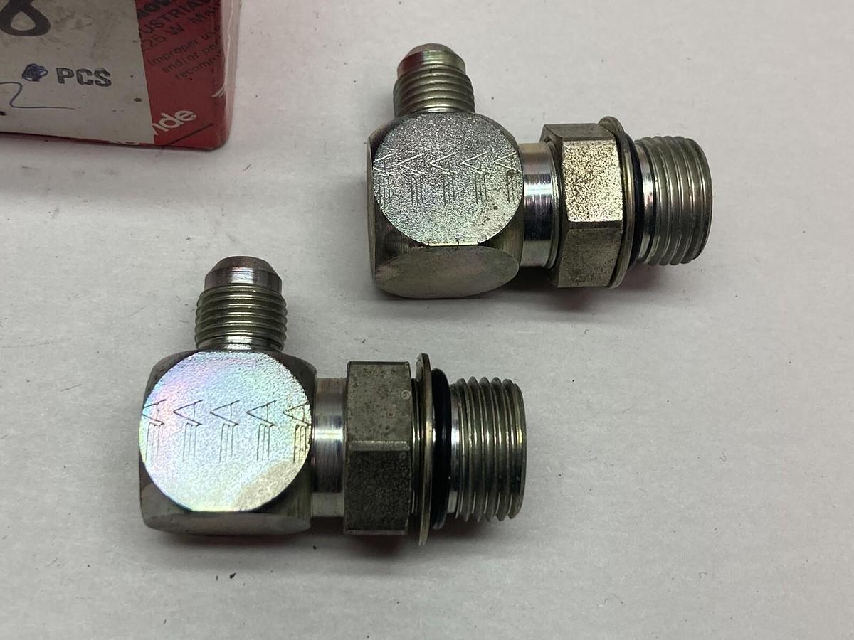 Used Aeroquip,2062-10-6S,Steel Flared Tubed Fitting