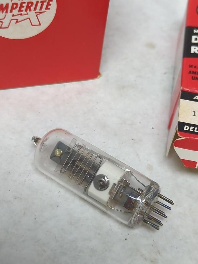 AMPERITE,115F60T,VACUUM TUBE/MINIATURE DELAY RELAY LOT OF 12 NOS