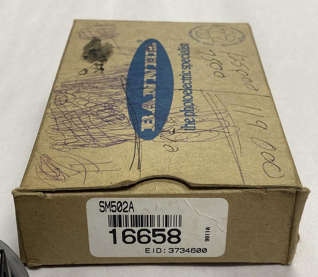 Banner,Model SM502A,LED Scanner NOS