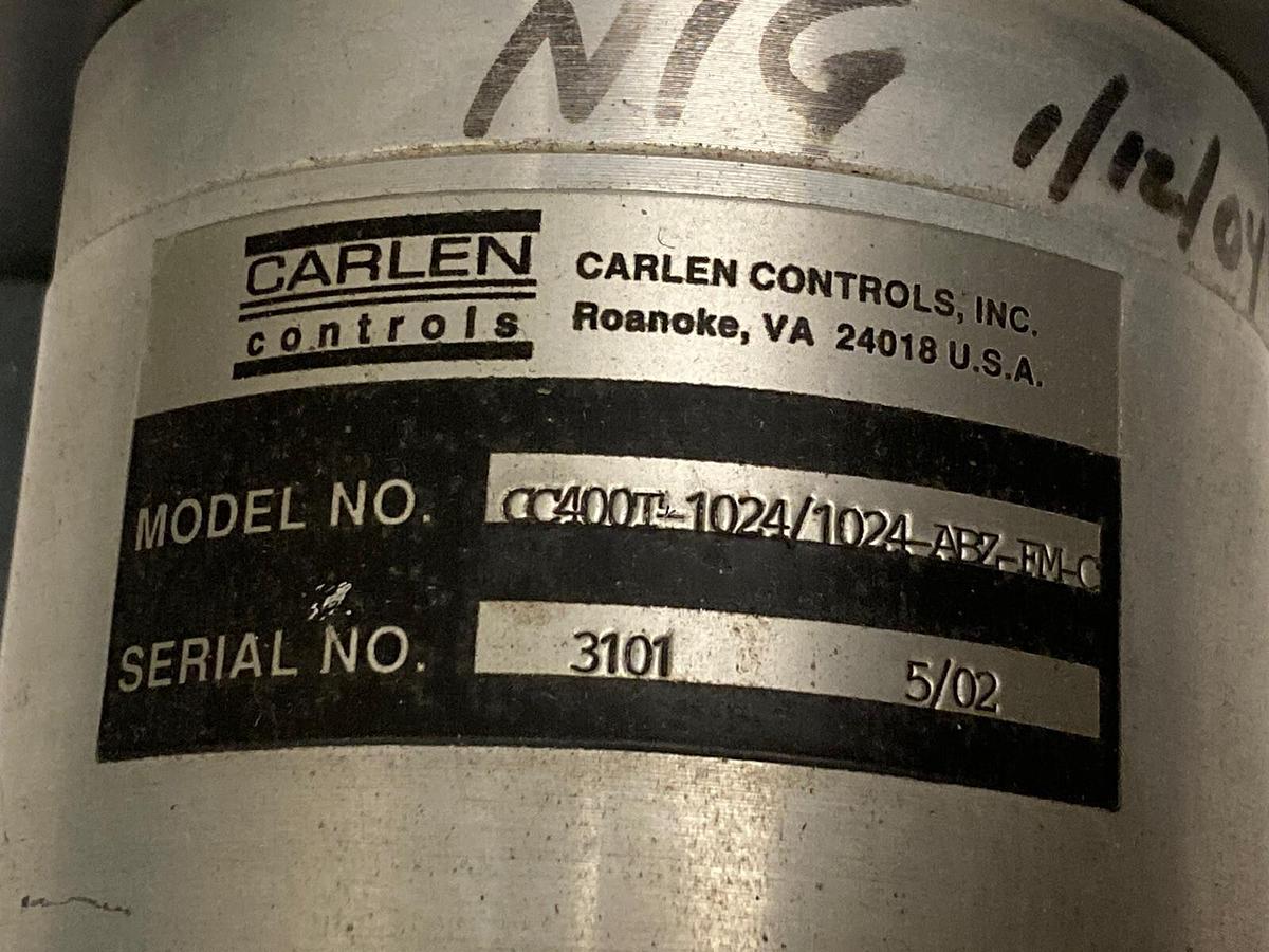 Used Carlen Controls,CC400T-1024/1024-ABZ-FM-C,Encoder