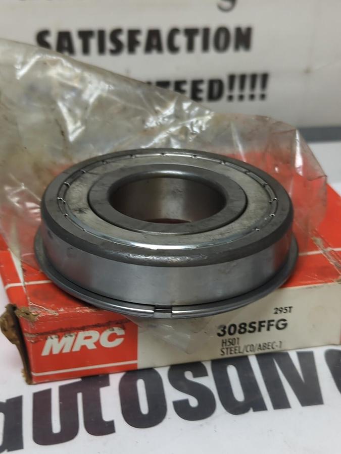 MRC,308SFFG,SINGLE ROW BALL BEARING WITH SNAP RING NOS