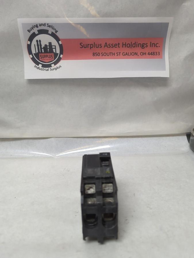 Used SQUARE D,QO2110,CIRCUIT BREAKER 110 AMP 2-POLE PRE-OWNED