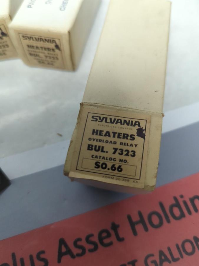 JOSLYN CLARK.S0.66,OVERLOAD HEATER ELEMENT LOT OF 4 NOS