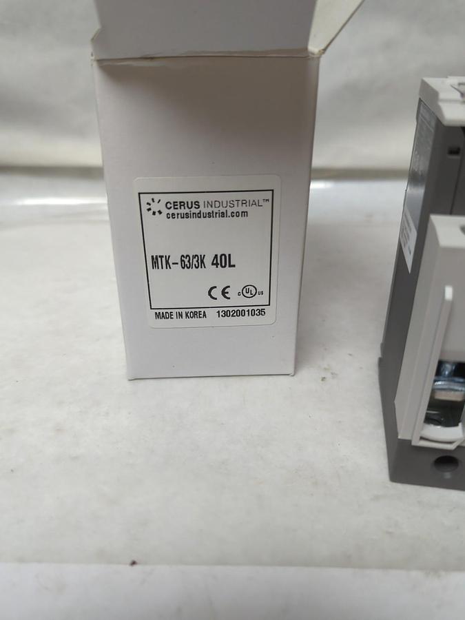 CERUS,MTK-63/3K 40L,THERMAL OVERLOAD RELAY NOS