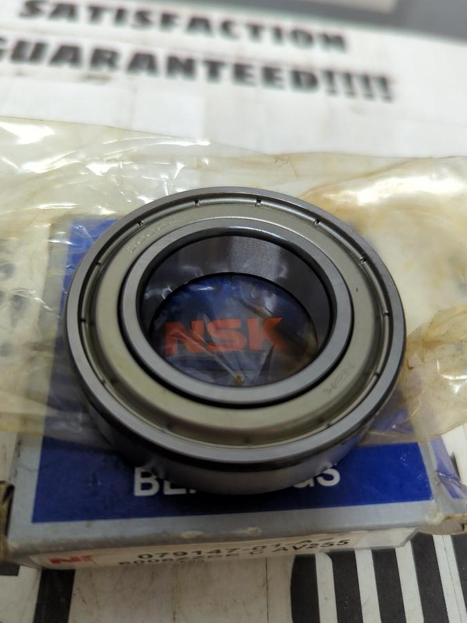 NSK,6006ZZCE,DOUBLE SHIELDED BALL BEARING 30MM BORE NOS