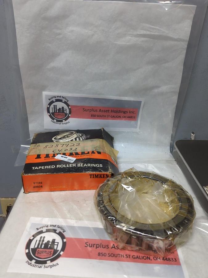 TIMKEN,67390,ROLLER BEARING CONE NOS