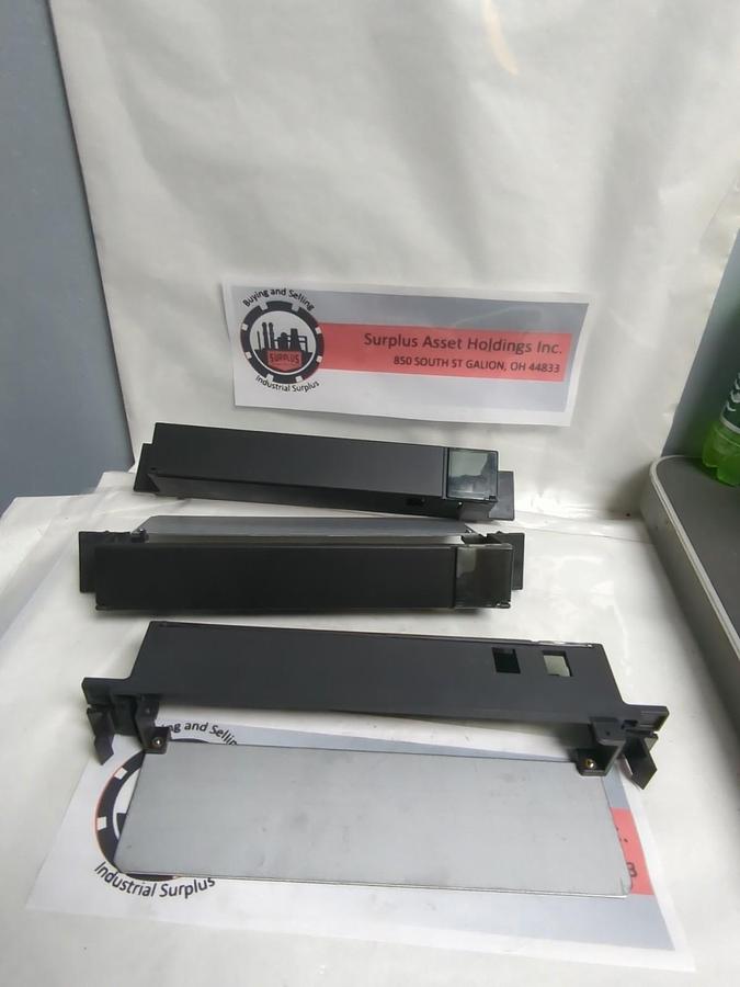 Used GE FANUC,44C715527-001,MODULE CASING WITH COVER DOOR LOT OF 3 PRE-OWNED