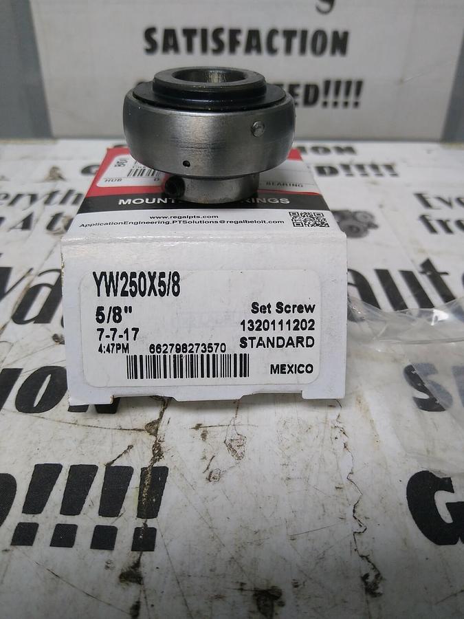 Used BROWNING,YW-250 X 5/8  VS-210,INSERT BEARING 5/8 IN NOS