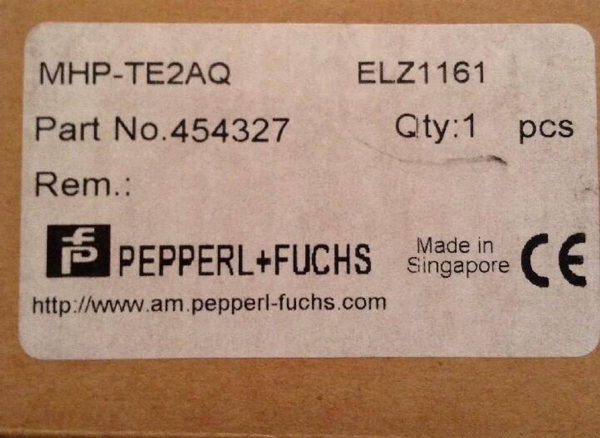 PepperL+Fuchs ,454327 MHP-TE2AQ,Photoelectric Sensor