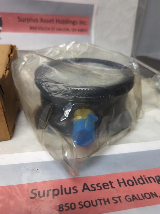 AMETEK,1901LG,GAUGE 4-1/2 IN FACE 1/2 ANPT BOTTOM CONNECTION 200 PSI NOS