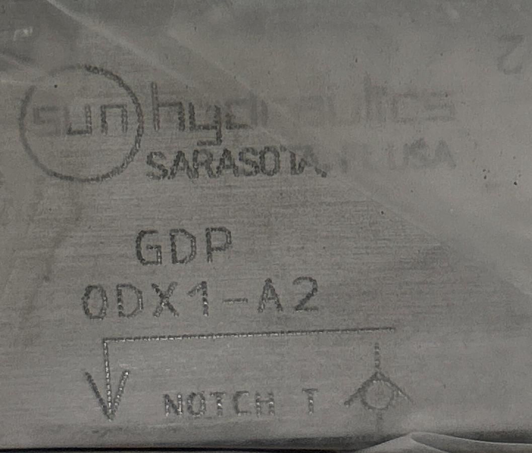 SUN HYDRAULICS,GDP0DX1-A2,CHECK VALVE NOS