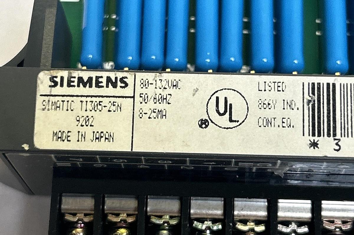 Used SIEMENS,TI305-25N,INPUT MODULE