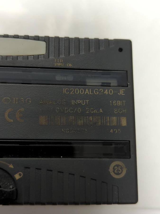 Used GE FANUC,IC200ALG240-JE,ANALOG INPUT MODULE PRE-OWNED