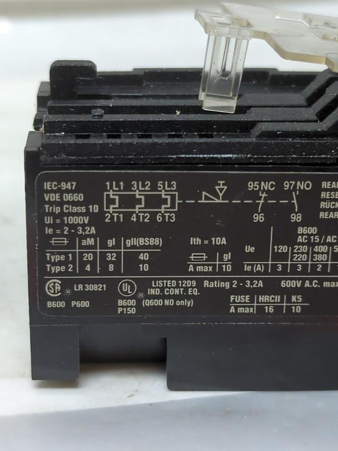 JOSLYN CLARK/AGUT,5A596,RILOJ/TPR CONTACTOR 2-3,2A NOS