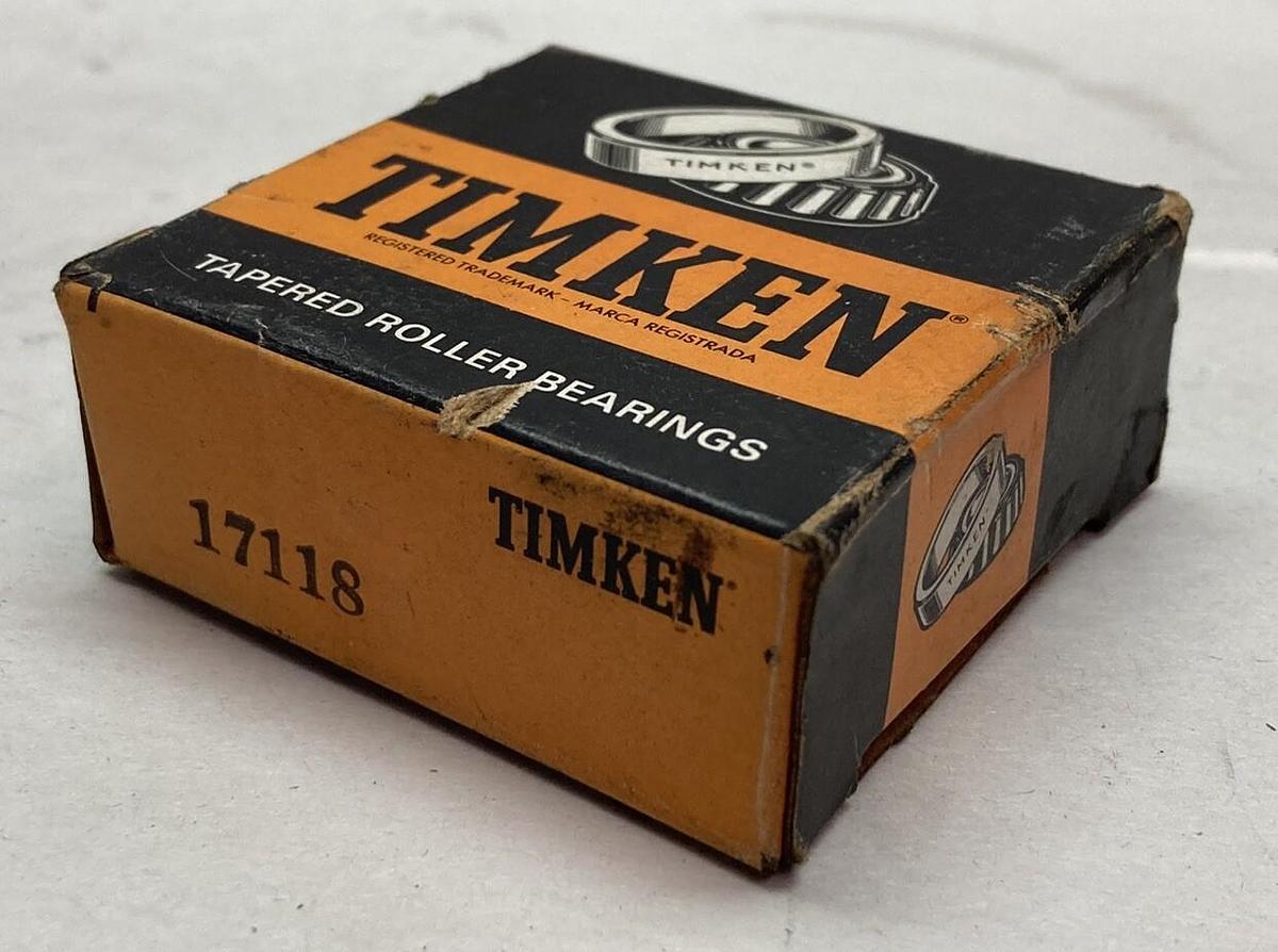 Timken,17118,Tapered Roller Bearing