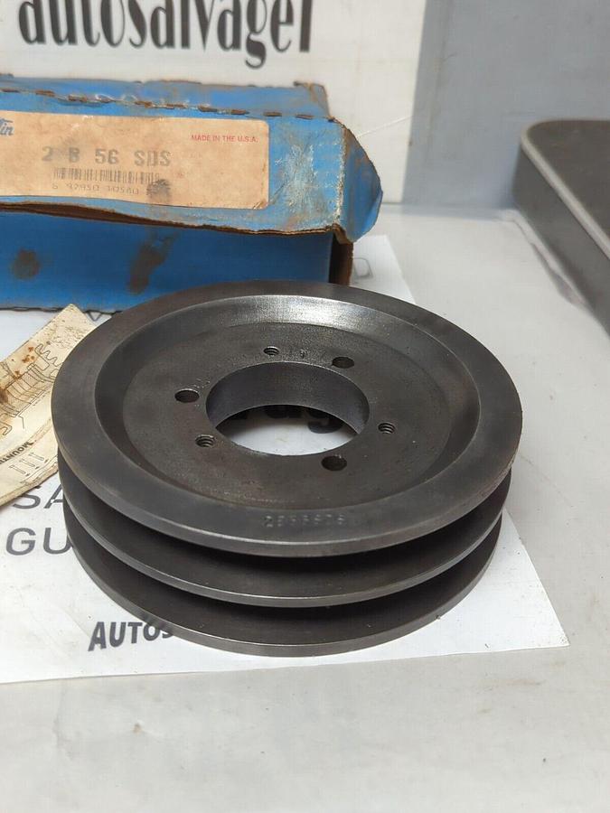 MARTIN,2B5G SDS,2-GROOVE PULLEY SHEAVE NOS