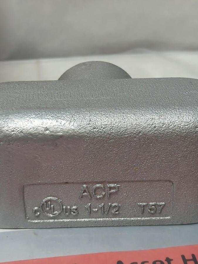 ALL CURRENT PRODUCTS,T575A,THREADED T 1-1/2 INCH CONDUIT BODY FORM 7 NOS