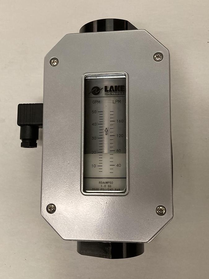 Used Lake Monitors,R5A6WP50,Flow Rate Transmitter 3500 PSI  240 Bar