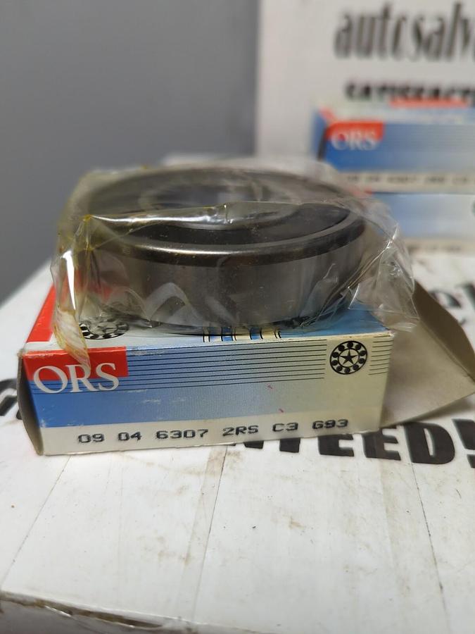 ORS,6307 2RS C3,SEALED DEEP GROOVE BALL BEARING LOT OF 5 NOS